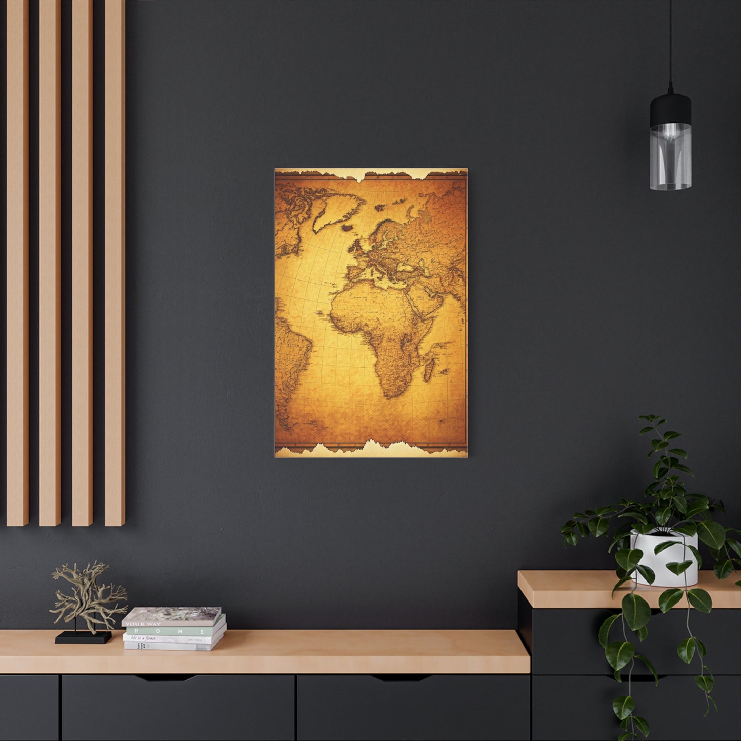 Old World Exploration Map Wall Art & Canvas Prints