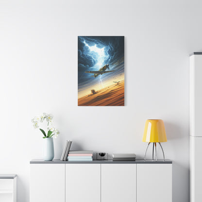 Lightning Run Combat Flight Wall Art & Canvas Prints