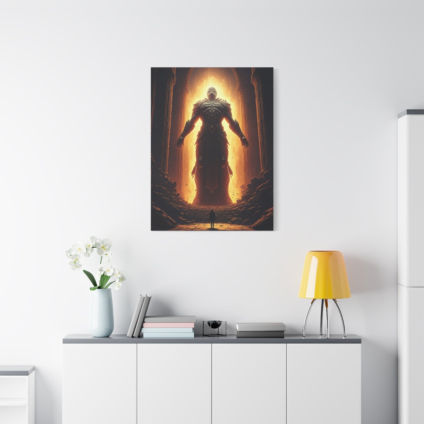 Ascended Flame Guardian Wall Art & Canvas Prints