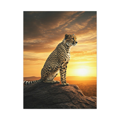 Giraffe at Dawn Wall Art & Canvas Prints