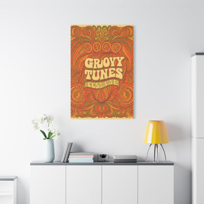 Groovy Tunes Festival Wall Art & Canvas Prints