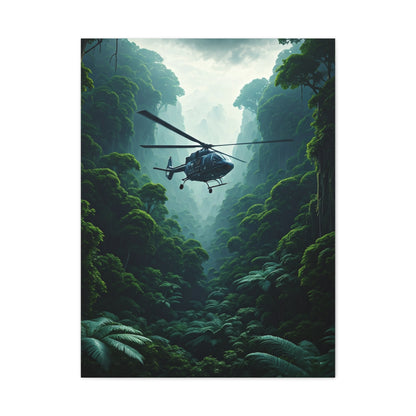 Jungle Canyon Flight Expedition Wall Art & Canvas Prints