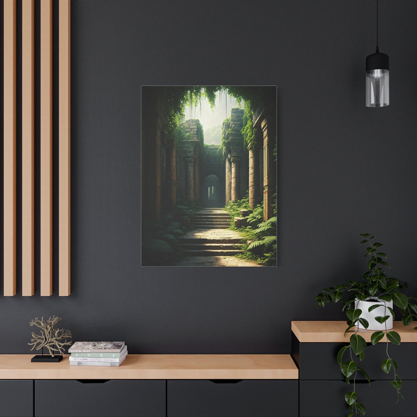 Temple Pathway of Light Wall Art & Canvas Prints