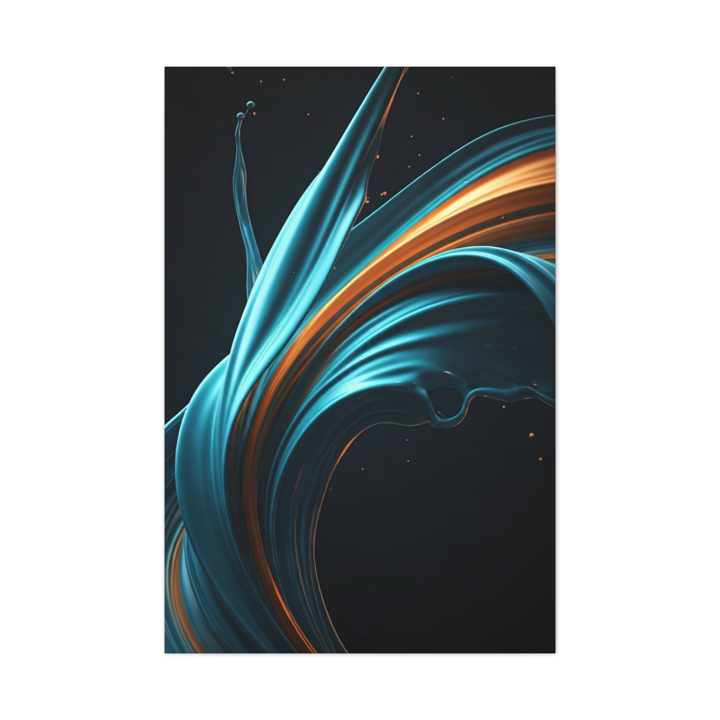 Celestial Current Abstract Wall Art & Canvas Prints