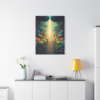 Enchanted Forest Stairway Wall Art & Canvas Prints