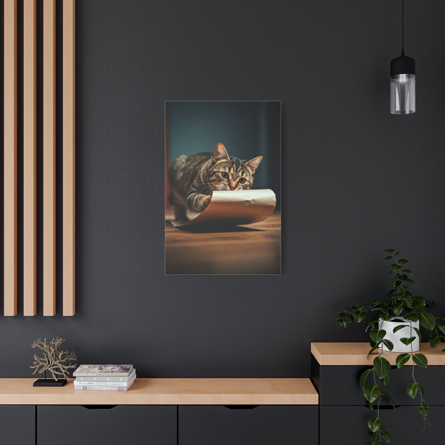 Curious Cat Moment Wall Art & Canvas Prints