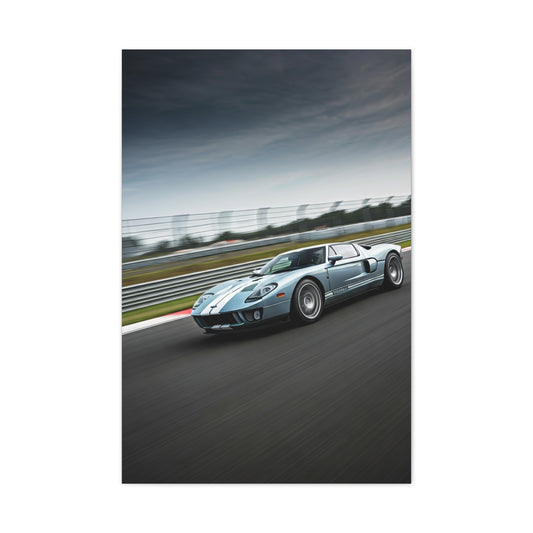 2005 Ford GT Track Day Heritage Wall Art & Canvas Prints