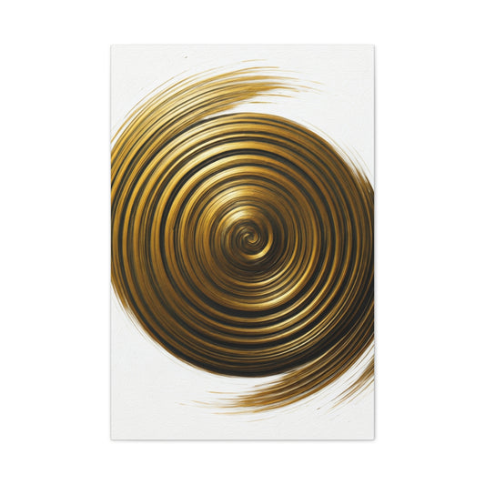 Molten Gold Vortex Wall Art & Canvas Prints