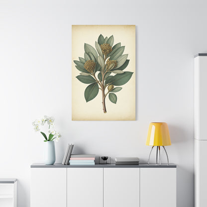 Floral Branch Illustration Wall Art & Canvas Prints