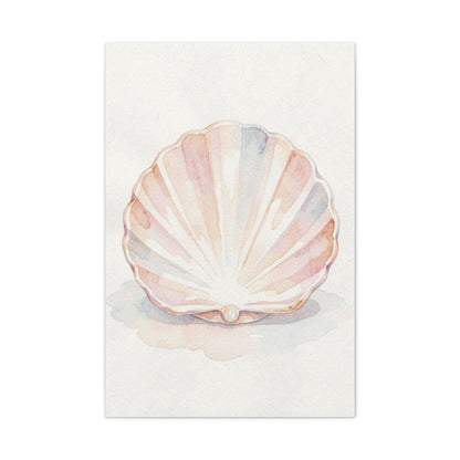 Blush Shell Elegance Wall Art & Canvas Prints