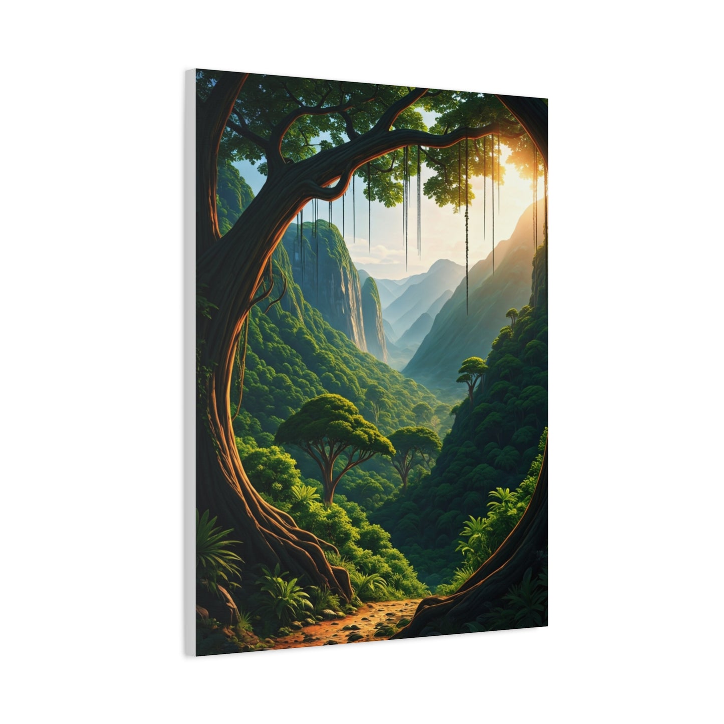 Enchanted Jungle Valley Escape Wall Art & Canvas Prints