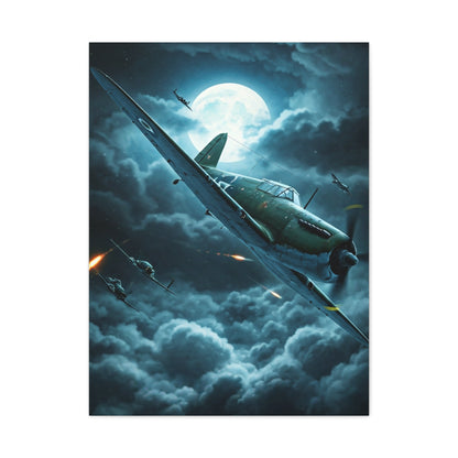 Moonlit Storm Flight Mystery Wall Art & Canvas Prints