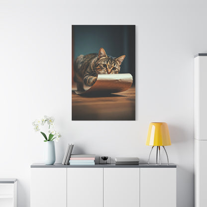 Curious Cat Moment Wall Art & Canvas Prints
