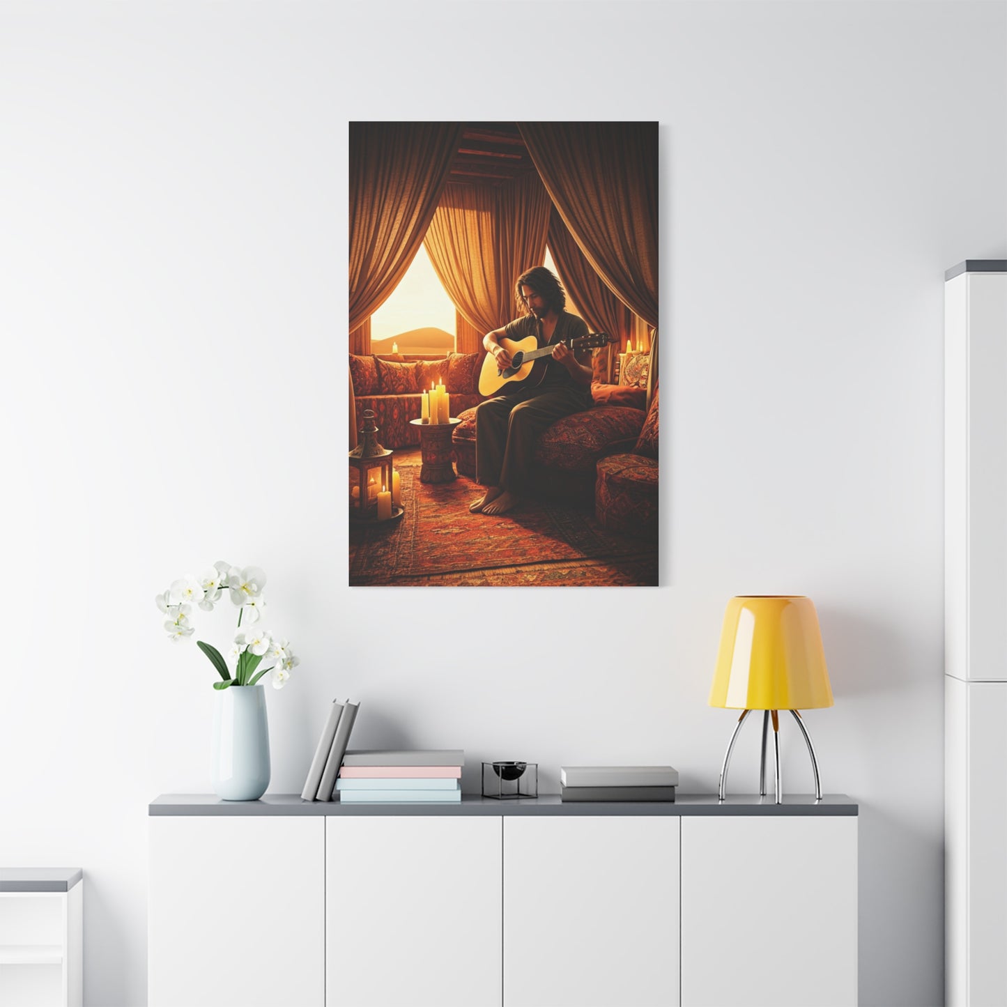 Bohemian Music Under Desert Skies – Wall Art & Canvas Prints