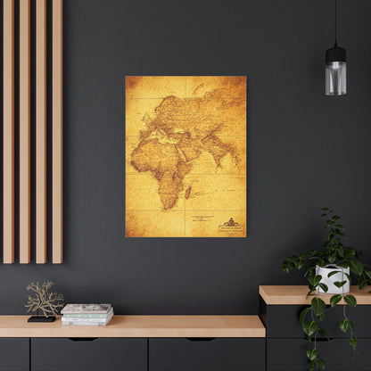 Historic Old World Atlas Map Wall Art & Canvas Prints