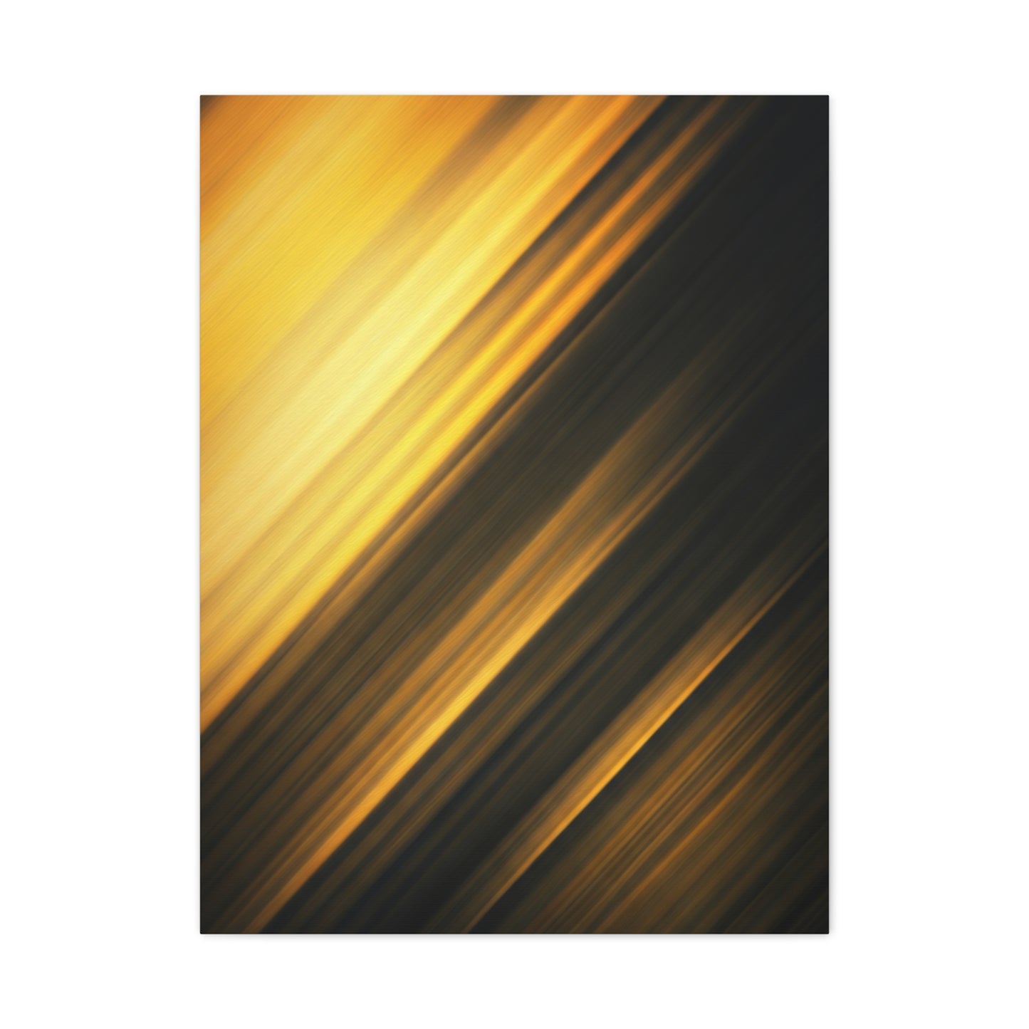 Golden Shadow Streaks Abstract Wall Art & Canvas Prints