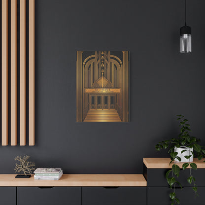 Grand Theatre Entrance Art Deco Wall Art & Canvas Prints