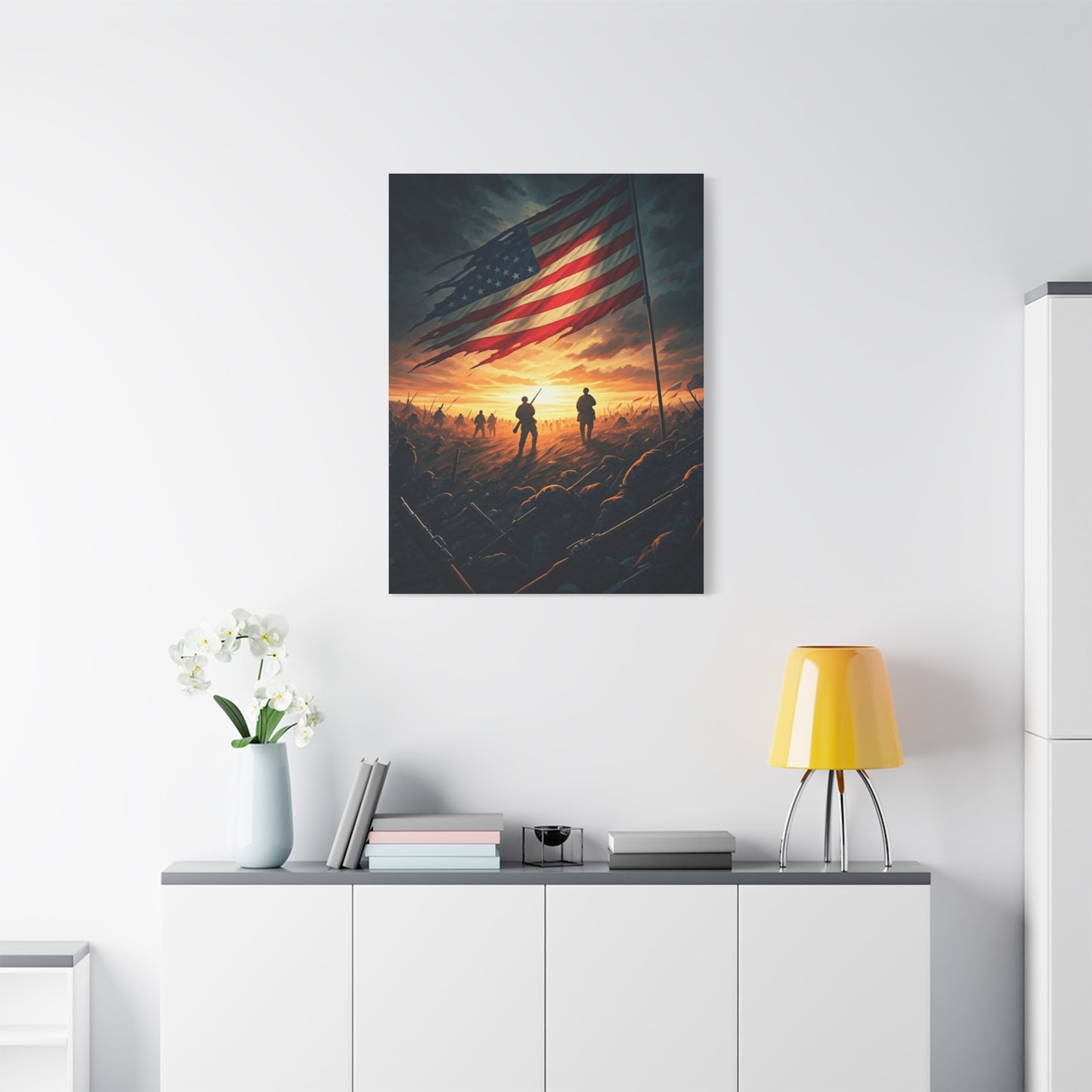Battlefield Flag of Valor Wall Art & Canvas Prints.