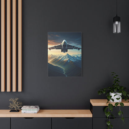 Mountain Flight Over Peaks Wall Art & Canvas Prints
