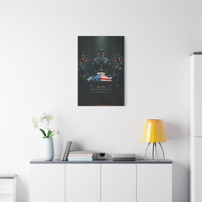 Military Honor Memorial Tribute Wall Art & Canvas Prints