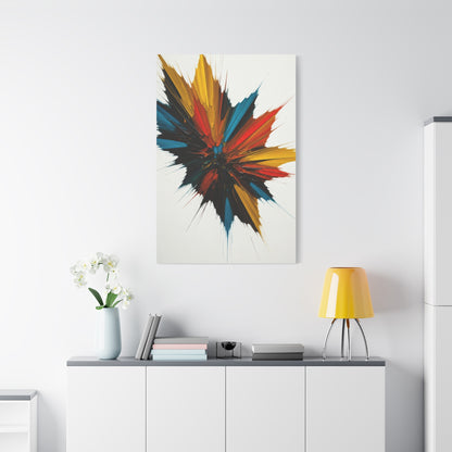 Warm Fragmented Abstract Wall Art & Canvas Prints
