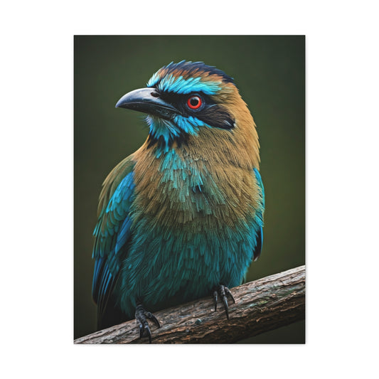 Turquoise-Browed Motmot Wall Art & Canvas Prints