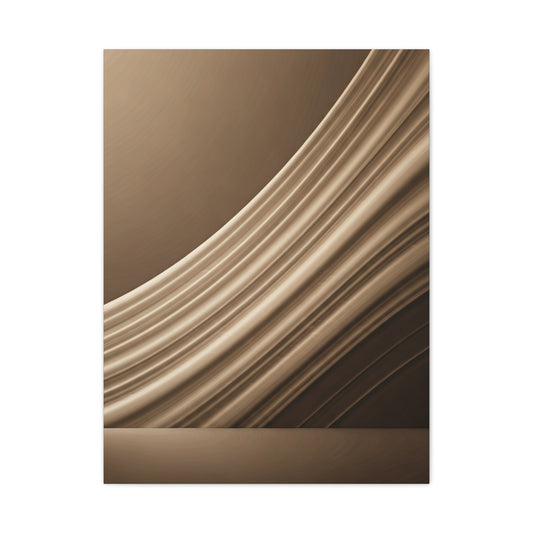Layered Bronze Lines Abstract Wall Art & Canvas Prints
