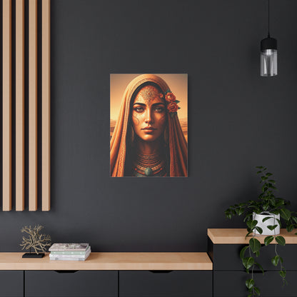 Sacred Desert Muse Portrait Wall Art & Canvas Prints