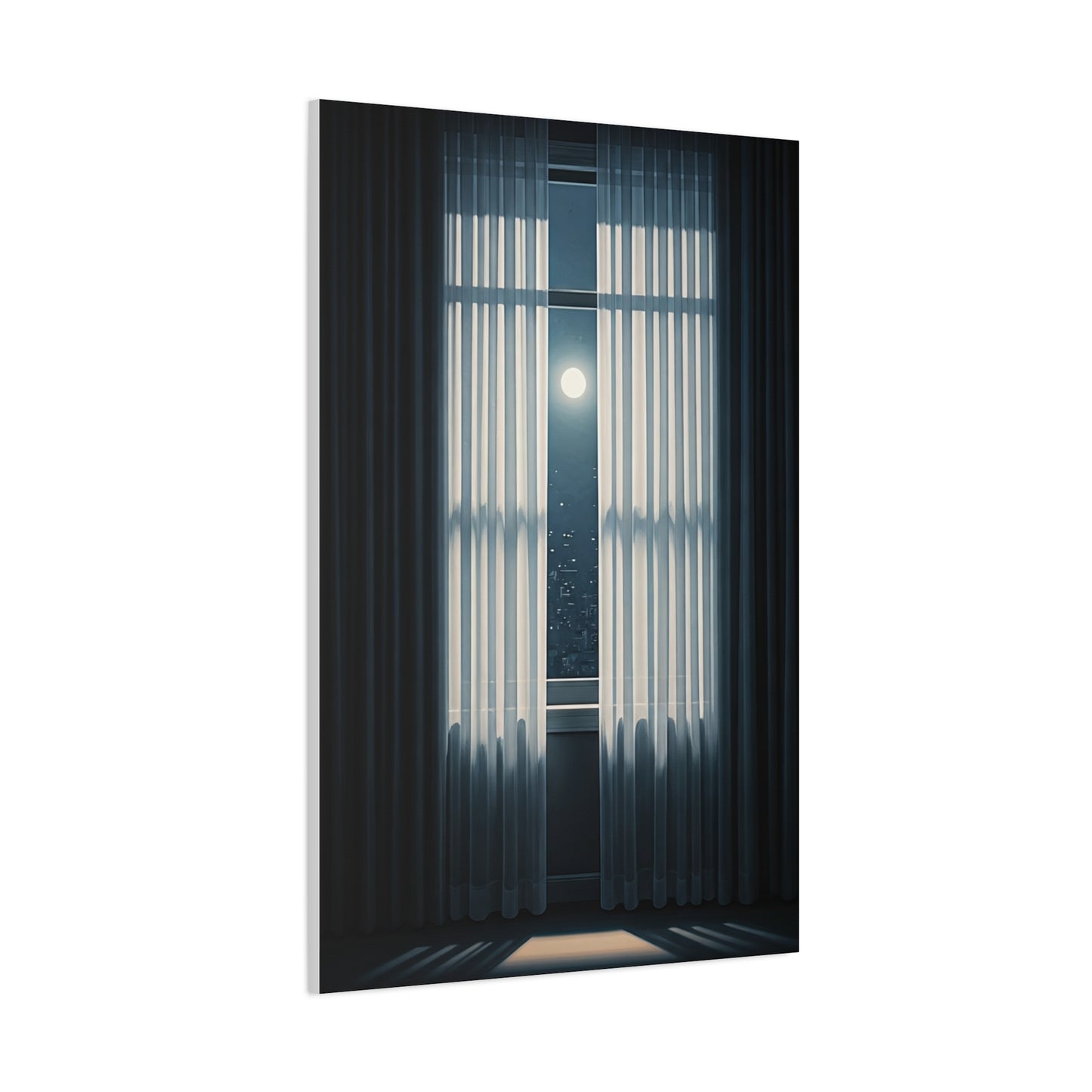 Moonlit Window Stillness Wall Art & Canvas Prints