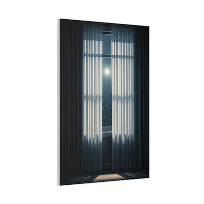 Moonlit Window Stillness Wall Art & Canvas Prints