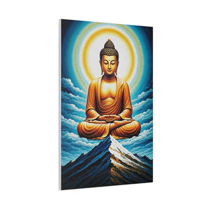 Celestial Buddha Above the Mountains