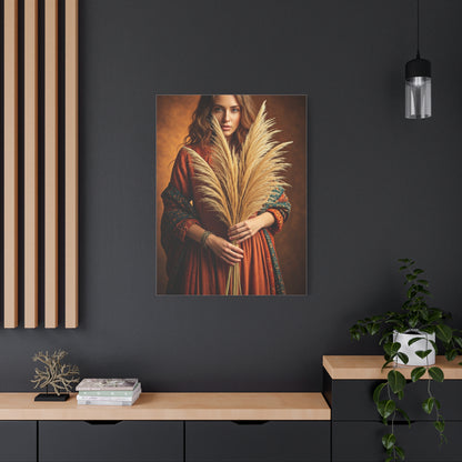Harvest Spirit Bohemian Woman Wall Art & Canvas Prints