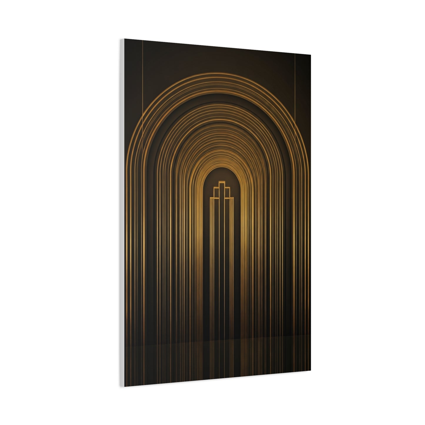 Grand Golden Archway Art Deco Wall Art & Canvas Prints