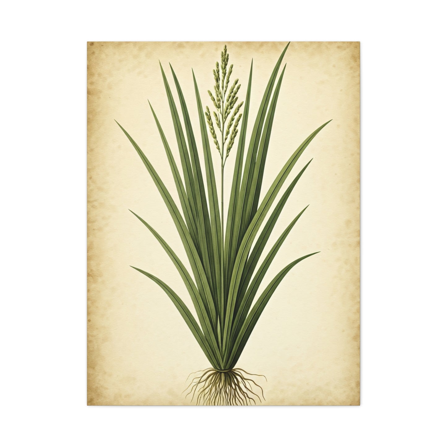 Wild Grass Illustration Wall Art & Canvas Prints