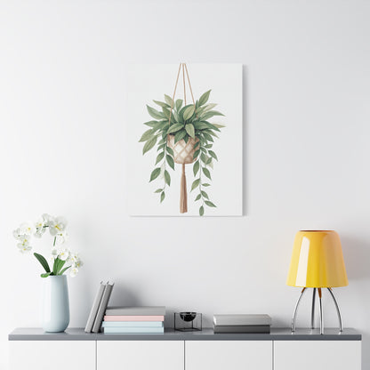 Hanging Plant Serenity Wall Art & Canvas Prints