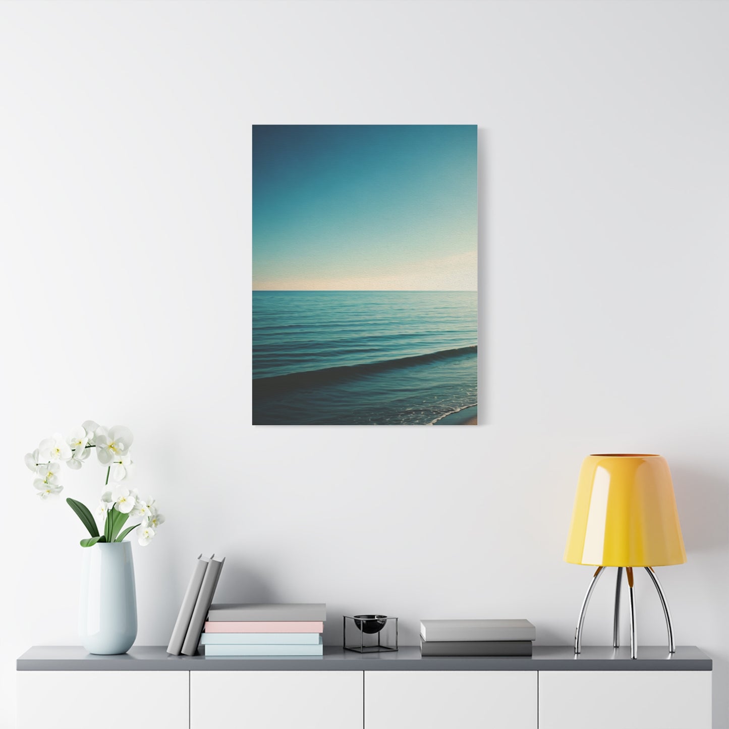Gentle Ocean Wave Serenity Wall Art & Canvas Prints