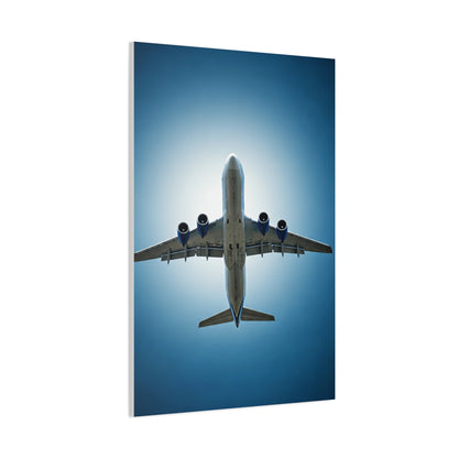 Airplane Ascent Into the Open Sky Wall Art & Canvas Prints