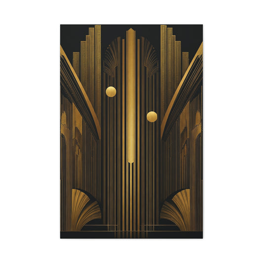 Grand Corridor Art Deco Architecture Wall Art & Canvas Prints