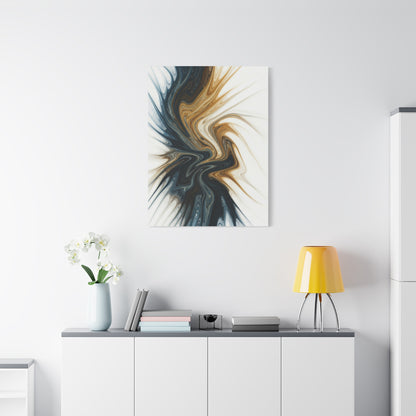 Gilded Current Flow Wall Art & Canvas Prints