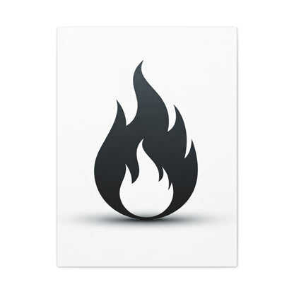 Minimal Flame Wall Art & Canvas Prints