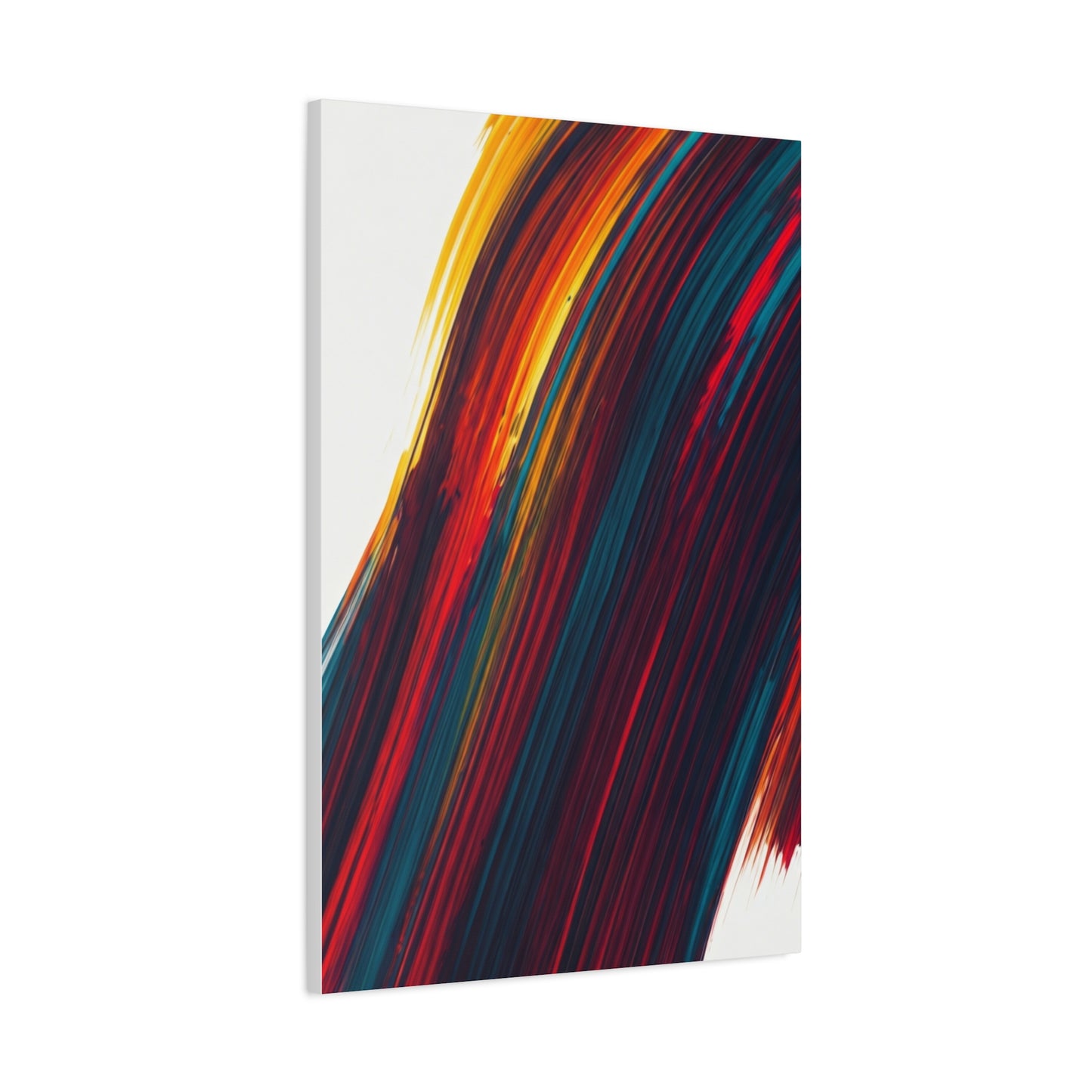 Crimson Momentum Abstract Wall Art & Canvas Prints