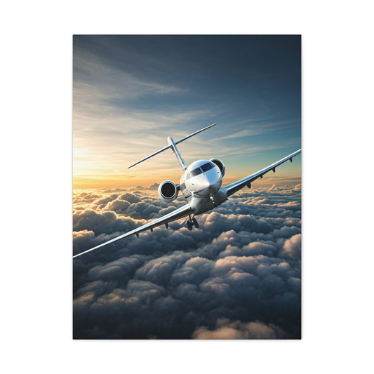 Above the Clouds Aviation Escape Wall Art & Canvas Prints