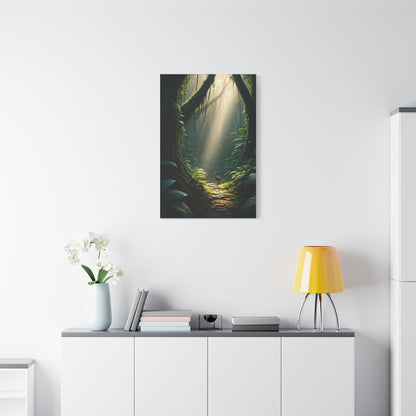 Jungle Pathway of Light Wall Art & Canvas Prints