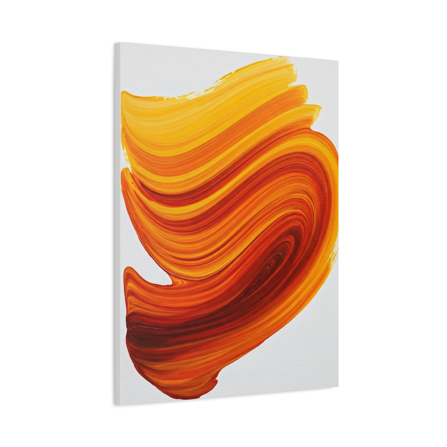Solar Flame Flow Abstract Wall Art & Canvas Prints