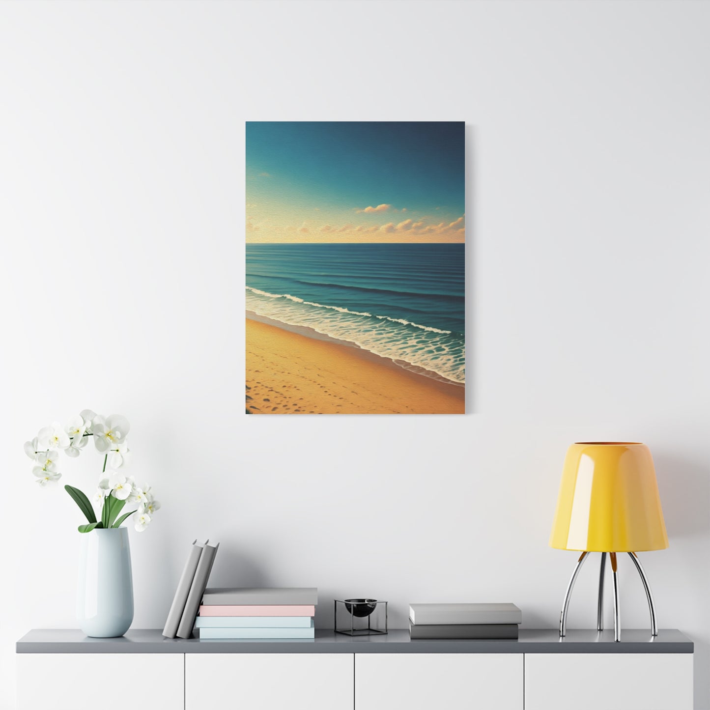 Golden Coastline Aerial Beach Wall Art & Canvas Prints