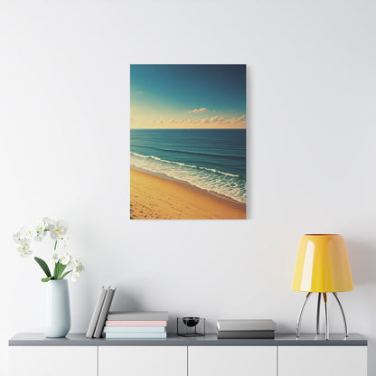 Golden Coastline Aerial Beach Wall Art & Canvas Prints