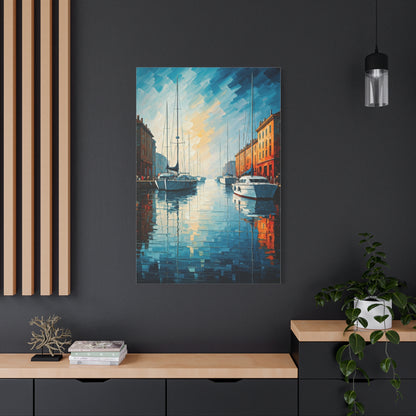 Golden Harbor Reflections Wall Art & Canvas Prints