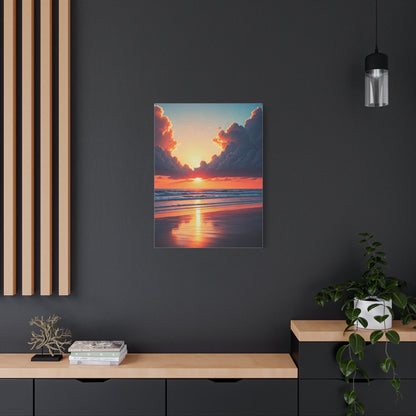 Cloud Framed Horizon Sunset Wall Art & Canvas Prints