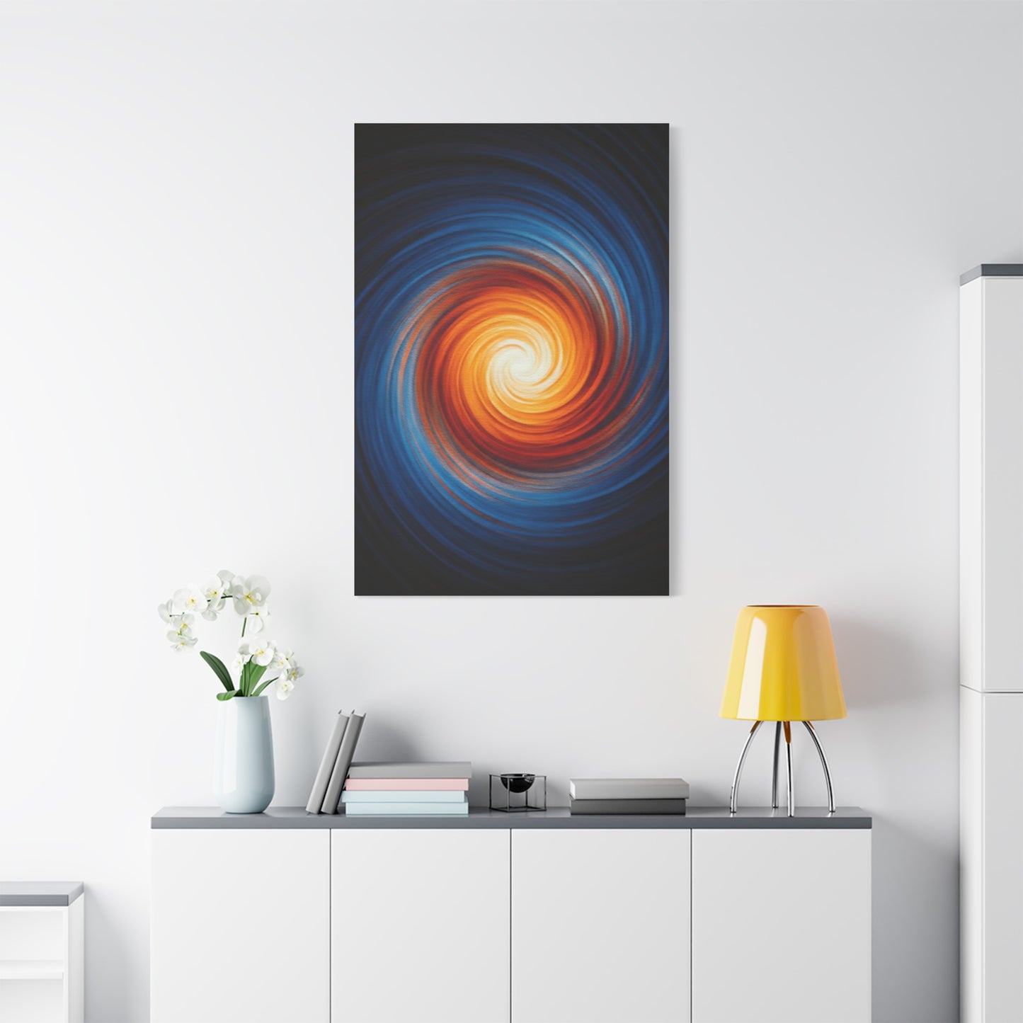 Swirling Light Vortex Abstract Wall Art & Canvas Prints