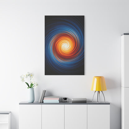 Swirling Light Vortex Abstract Wall Art & Canvas Prints
